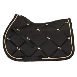 Back On Track Nights Collection A/P Saddle Pad - Black